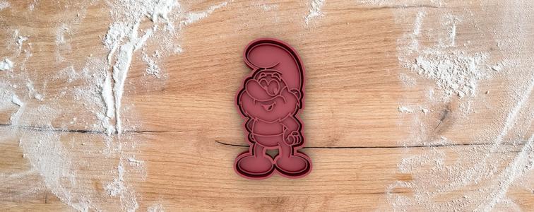 Papa smurf cookie cutter from the Smurfs