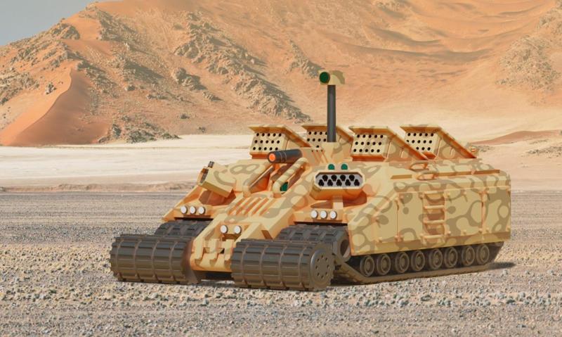 American Mecha JES II Strategic Missile Carrier