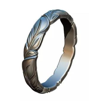 FLARE CUT PATTERN RING