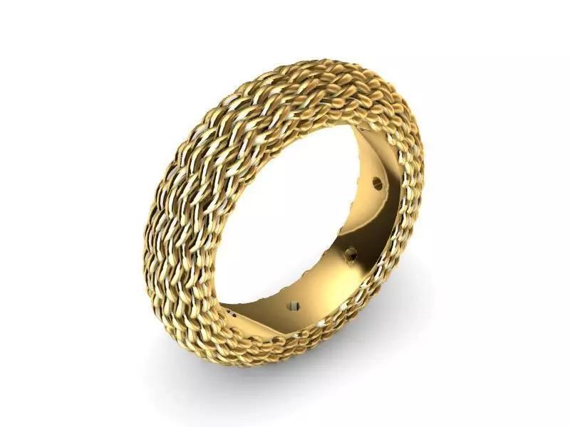 gents heavy ring band keeper us size 8