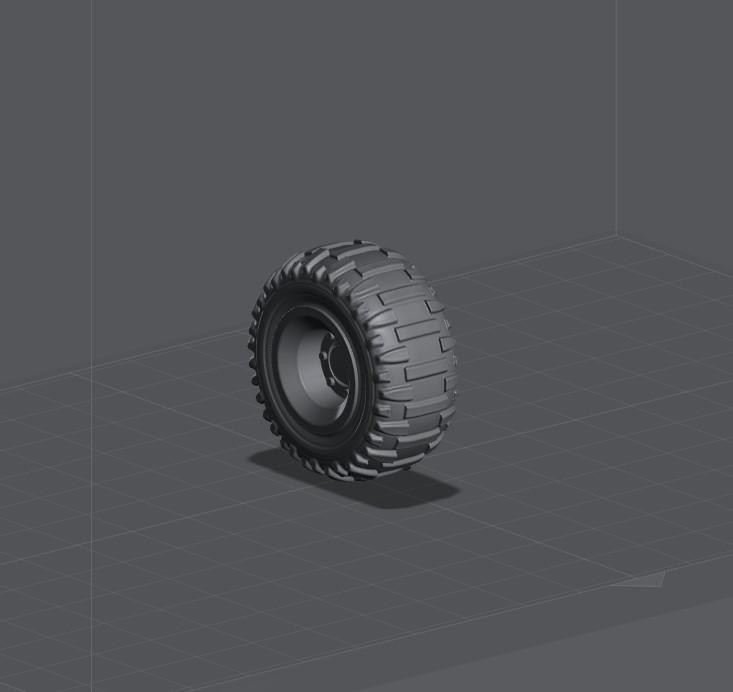 wheel transport vehicle