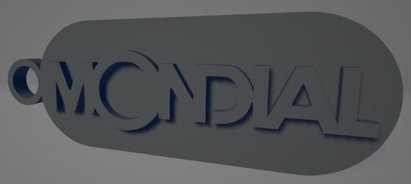 Mondial keychain - Mondial keychain