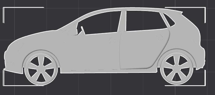 VW Polo SChlüsselanhänger