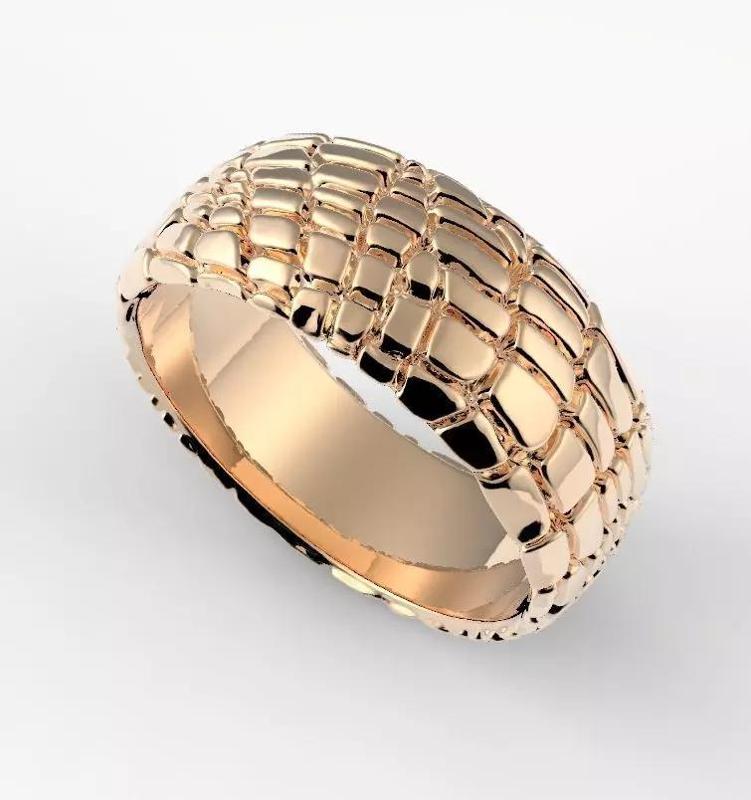 snake skin ring