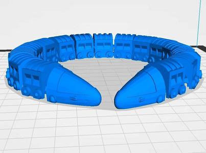 Bullet Train articulated