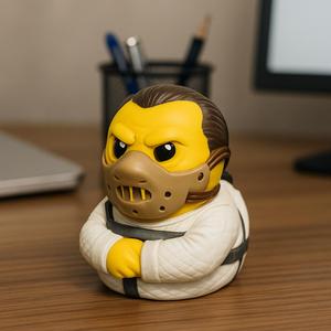Rubber Duck - Hannibal Lecter model - 3D print