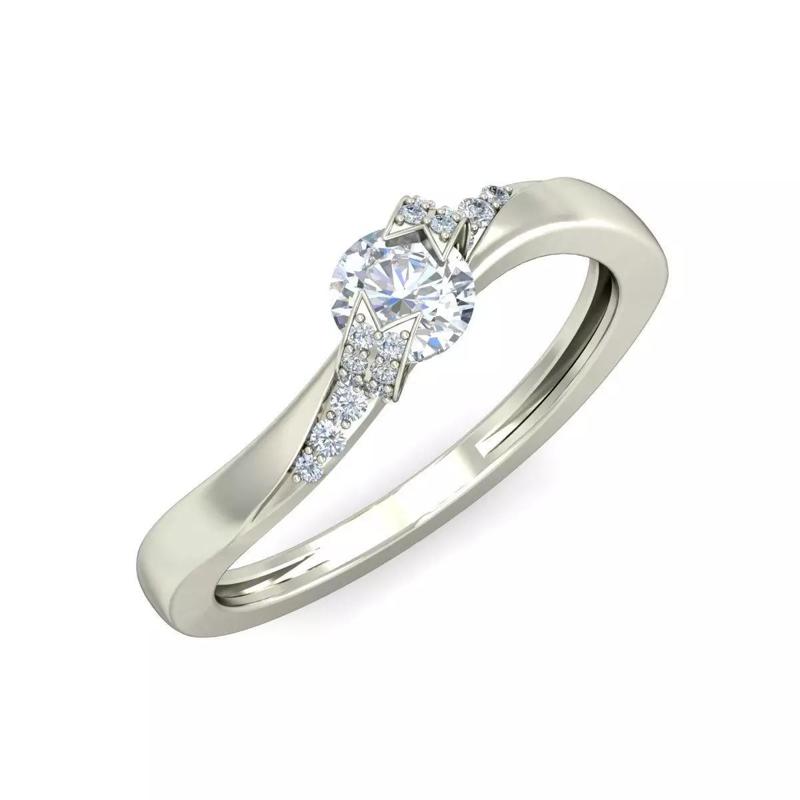 Shop Online Fancy Cut Diamond Engagement Ring