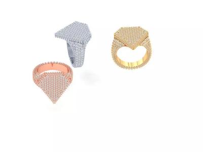 SIGNET DAIMAOND RING
