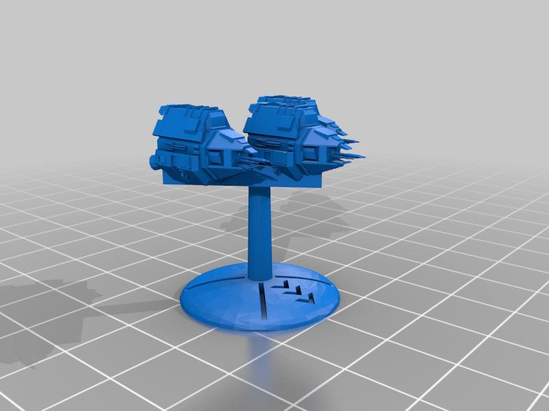 Warfleets: FTL Alliance Bomber/Falcon Squadron (Gothic Scale)