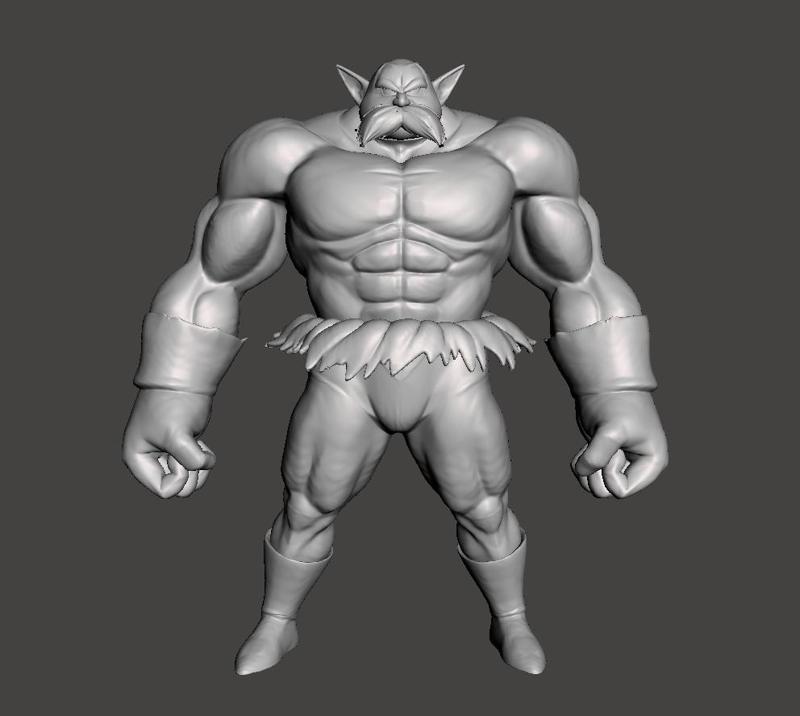Toppo Full Power (Dragon Ball) 3D Model