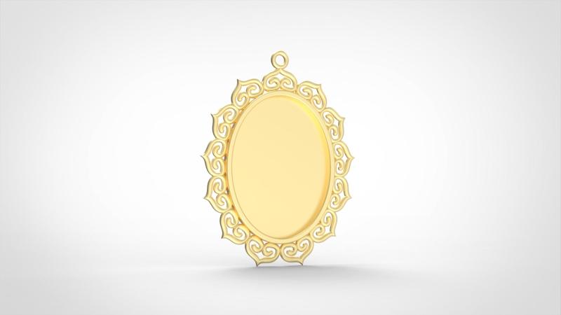 Small filigree border