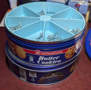 Butter Cookie Tin Inserts   