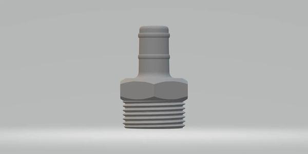 Garden Hose to 1/2" Tubing Connector   