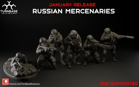 TurnBase Miniatures: Wargames - Russian PMC