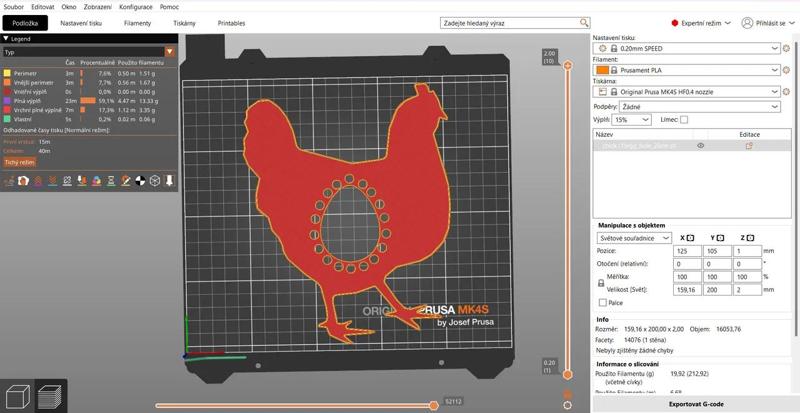 Seven Easter chickens and eggs   