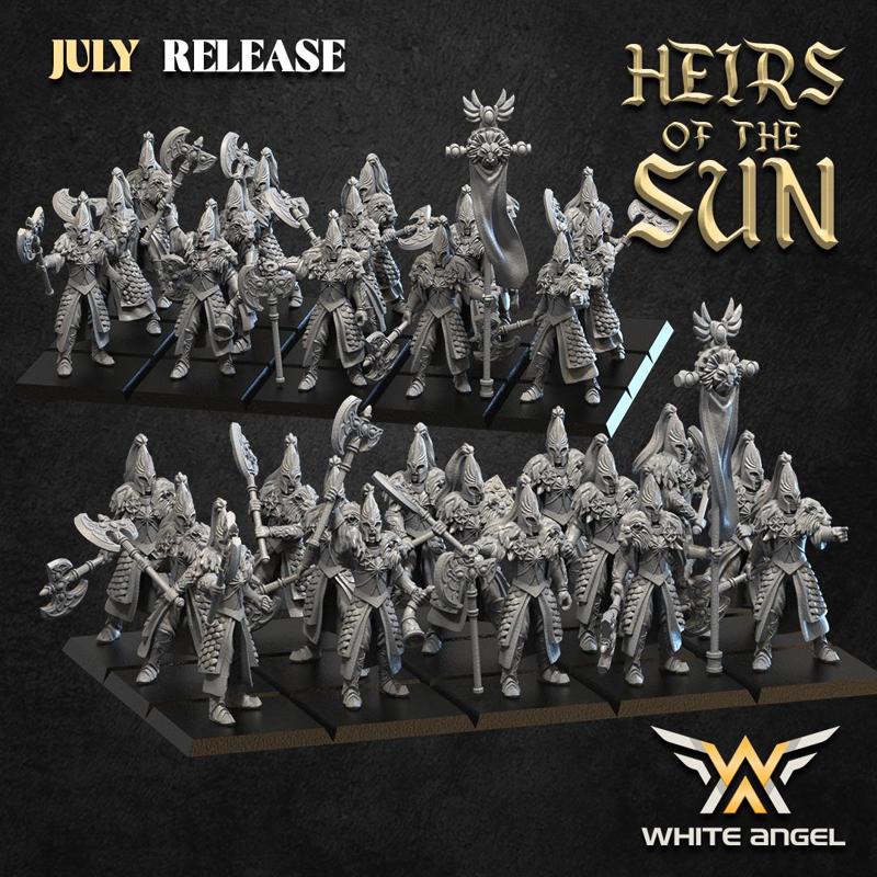 IMPERIAL LION WARRIORS - HEIRS OF THE SUN (JULY 2023 RELEASE) (ELF FROM ELVES OF THE SUN)