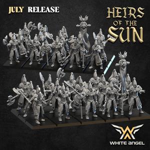 IMPERIAL LION WARRIORS - HEIRS OF THE SUN (JULY 2023 RELEASE) (ELF FROM ELVES OF THE SUN)