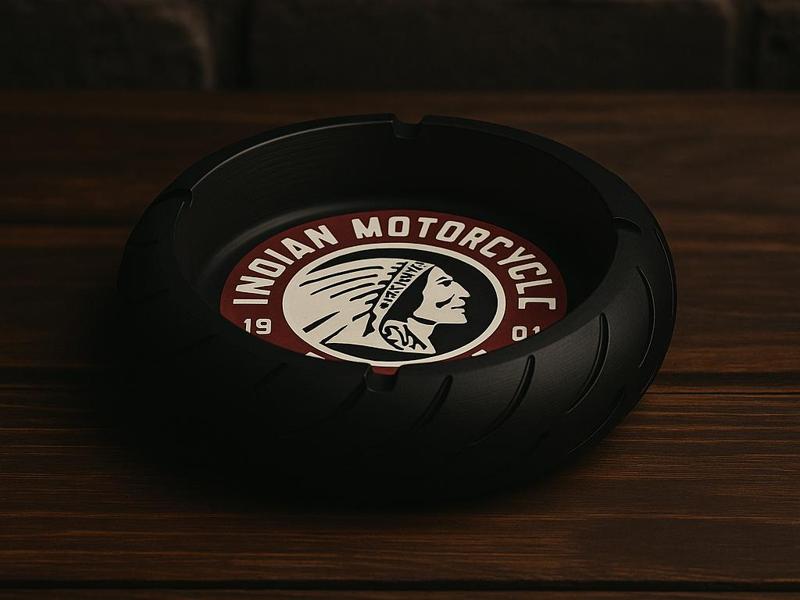 Portacenere “Indian Motorcycle”