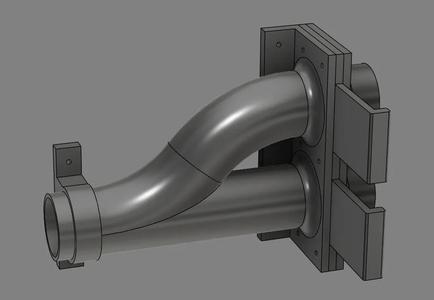 2-way blast gate for Festool hoses   