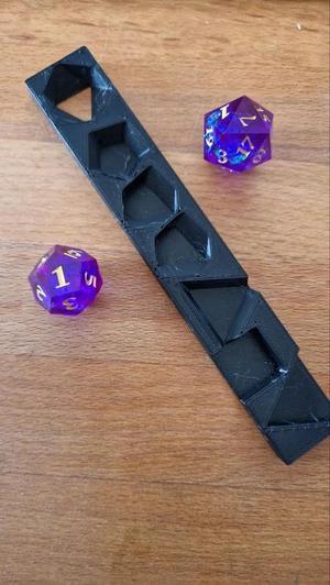 Inset for D&D Long Dice Case   