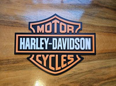 Harley Davidson 3D Sign