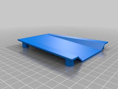 1/8th scale rc hydroplane heat shield