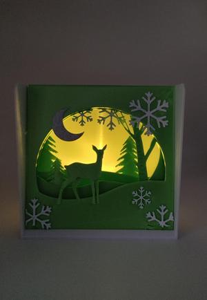 Christmas box + interchangeable faces