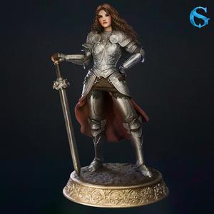 Squire Julia De Normaneux, Female Squire (High Detailed) - 32,75 and 145mm