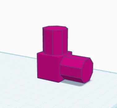 2 Way Internal PVC Pipe Connector   