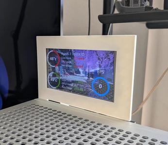 NCASE M2 4 inch rear display bracket   