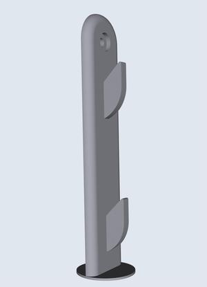 Mainstays 13"x 49" Door Mirror Hanger