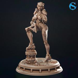 MED1K, Female Android Nurse (High Detailed) - 32,75 and 145mm