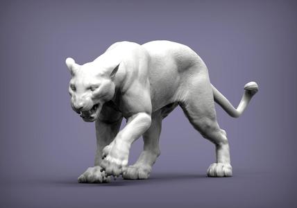 panther 3D print model
