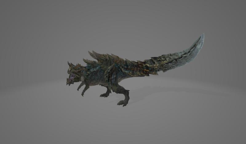 MONSTER HUNTER ACID GLAVENUS