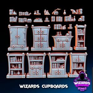 wizards Cupboards and shelves
