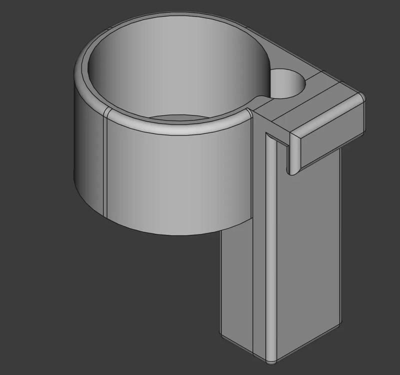 TT 8N Oil Catch Can Mount   