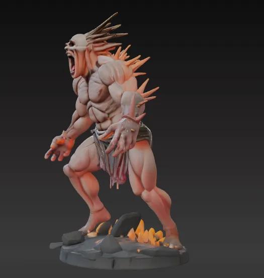 Rage Emotion Figure   