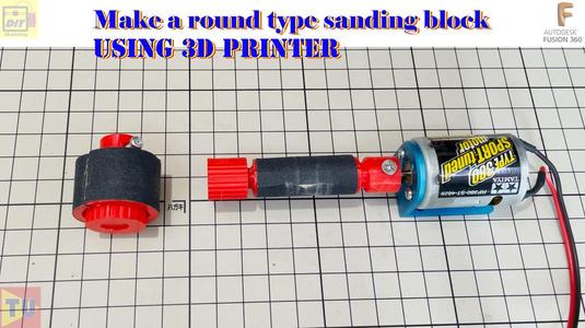 round-type sanding block
