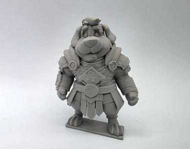 Dogman Mercenary Miniature   