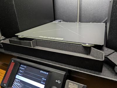 Core One Purge Bin - (Nozzle Wiper Clearance Remix) - 6x2MM Embedded Magnets   