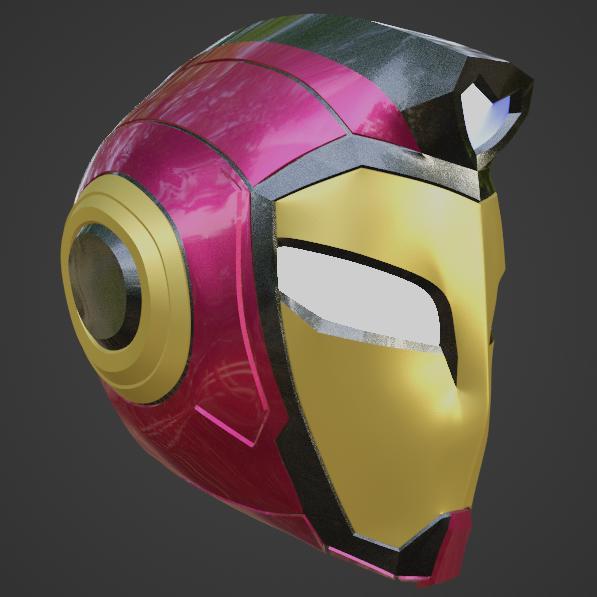 IronHeart Riri Williams Inspired Helmet