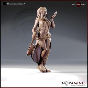 Human Female Bard 01