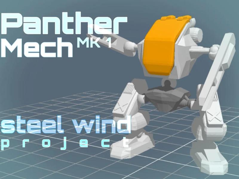 Panther Mech ||| Steel Wind Project   