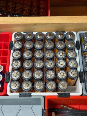 Catch All Trays - Battery Holder for AA, AAA & 9V   