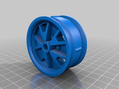 67 Ford style wheel 1/10th