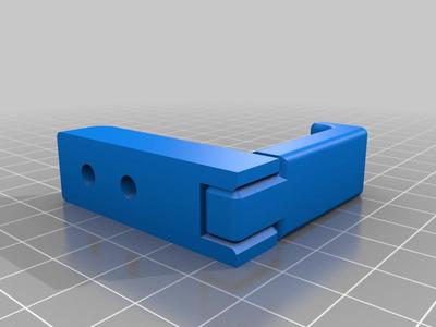 Foldable Wall Hook (Print in Place) with Snap When Retracted