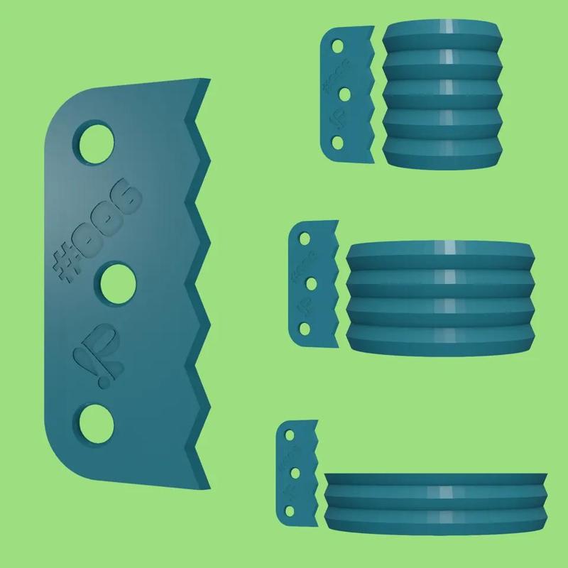 Pottery rib tool #006   