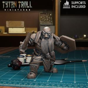 Dwarven Guard 02 [Pre-Supported]