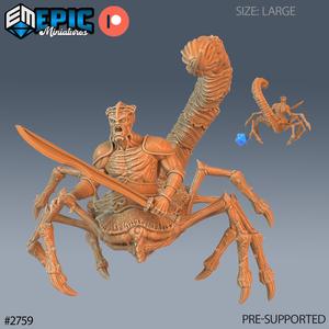 Scorpion Demon Sword / Arachnid Devil Hybrid / Evil Poison Humanoid / Wild Southern Army / Hell Encounter