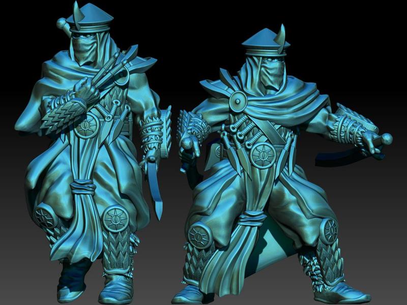 KZKMINIS - Golden Horde -Shadow Warriors